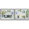 Stupell Industries Charming Botanical Bathroom 2pc Framed Giclee Wall Art Set Design by Courtney Prahl